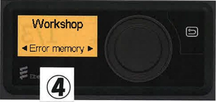 Workshop / Error memory