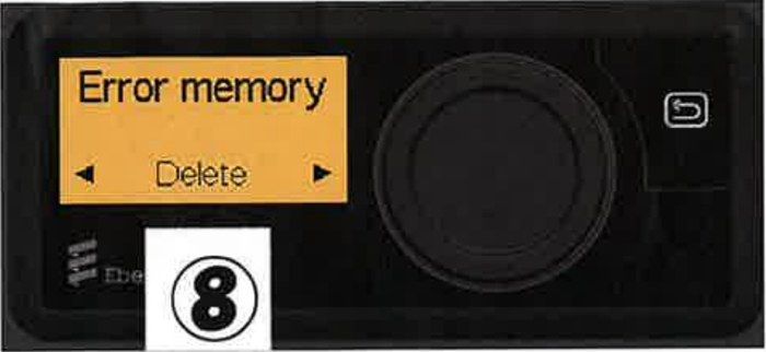 Error memory / Delete