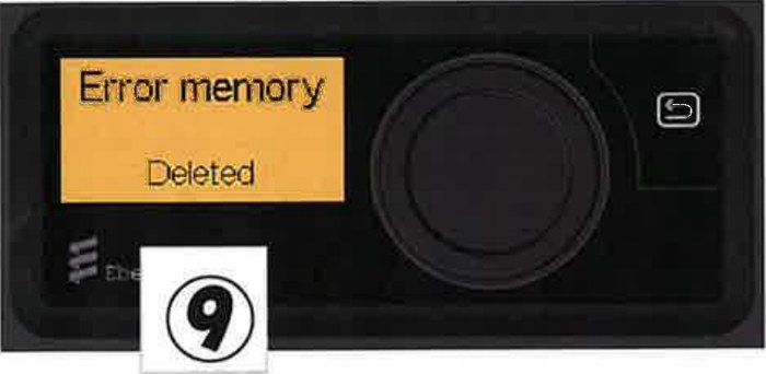 Error memory / Deleted
